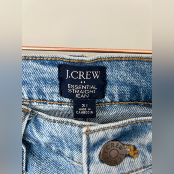 J Crew Essential Straight Jean size 31 - Picture 3 of 3